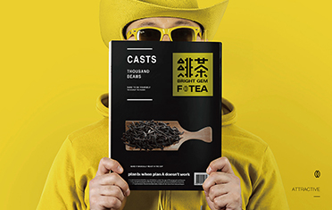常德绯茶品牌设计